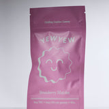 Pink package with 'Yewyew' branding on a gray background